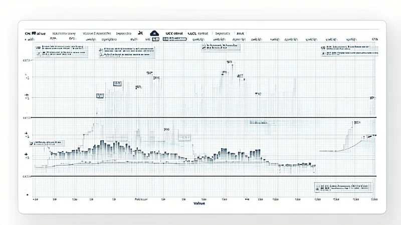 SPC control charts integrated with automotive vision inspection data