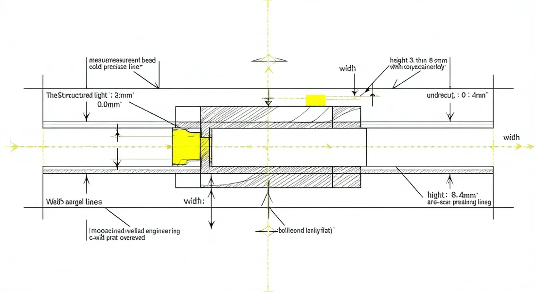 Weld bead cross-section measurement diagram with width height and undercut callouts
